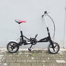미니벨로 스마트 출퇴근 투어링 접이식 가벼운 자전거 12 인치 미니 접이식 자전거 휴대용 충격 흡수, 01 WHITE