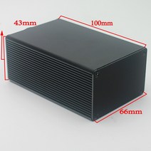 앰프 매장용 스피커 알루미늄 합금 상자 금속 케이스 셸 오디오 파워 보드 톤 튜브 프리 앰프용, 100x66x27mm, [01] 100x66x27mm