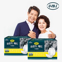수려니 라운드 패드 프리미엄 어른 디펜드 노인 환자용 속 기저귀(30매입x8팩)