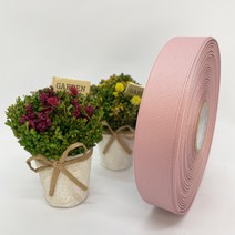 포장 리본 끈 제이제이리본 골직리본5mm 10mm 60컬러 (길이 45M 90M ) 공단리본, 43인디핑크, 10mm(45M)