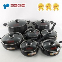 키친아트 까망 경질 냄비 모음/양수/편수/전골/곰솥, 01.키친아트 밀크팬냄비 14cm, 01.키친아트 밀크팬냄비 14cm
