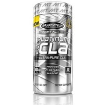 머슬테크 플래티넘 퓨어 CLA 소프트 젤 캡, 90개입, 4개