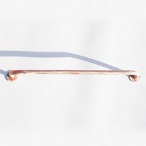 지엔디스플레이 옷가게 고정식 드레스룸 파이프 옷걸이바 옷정리 폴 벽행거 철제 백화점 다용도 압축봉헹거 수건걸이 압축봉, 09. 화이트 로즈(가로60cm)