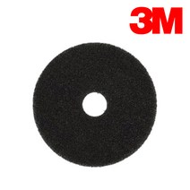 3M 플로어패드 검정(7200) 14인치 1매입 5매입 박리 패드 바닥세정 버핑 스크레치제거 광택 왁스코팅 오염물제거 건식바닥