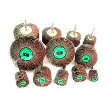 추페파 25 30 38 50 63 75mm 샹크 6파이 드릴용 추페이퍼 추브러쉬 샤프트휠 원통 축페파 드릴사포 드릴용사포 추사포 밸브 내경 외경 연마 코너 플랩 휠 연마, 추페파50파이 150#