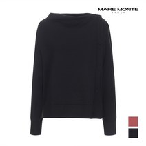 [마레몬떼] 여성 모던 단추포인트 티셔츠_M203MTS09P0