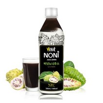 비넛 노니착즙주스500ml 노니원액100% 베트남 발효숙성 압착쥬스 달콤한노니 항산화 열을가하지않고착즙 첨가물없는100%노니 순수노니주스 리얼노니즙, 1병, 500ml