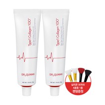 [K쇼핑]닥터큐먼 T1 콜라겐 크림팩 2개세트(50g*2개+스파츌러), 상세페이지참조