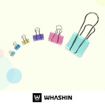 화신 다양한 사이즈 깔끔한 정리 더블클립, 특소 100개입