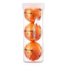 Chromax 메탈릭 M5 컬러 골프공 (3팩 튜브) 블루 3748570667, Orange