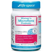 라이프스페이스 여성 질 유산균 질 건강 마이크로플로라 프로바이오틱 60캡슐 호주 직배송