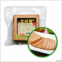 320g 콩고기 샌드위치 식물성 패티 비건 콩고기 햄, 1개