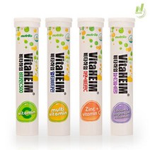 로니웰 비타하임 발포비타민 4종 SET (멀티+비타민C+아연비타민C+칼슘마그네슘비타민D) 771512