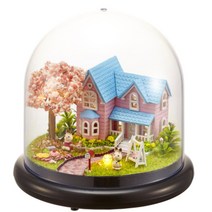 미니어처 하우스 DIY 집콕놀이 취미 집만들기 diy 설선물 설날 홈 인테리어 미술 학교 교제 수업 좋은취미 취미개발 생일선물, 20_화목한 정원_2016