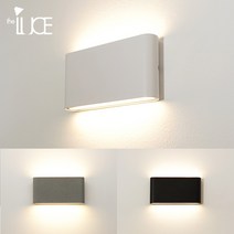 LED 파츠 사각 방수 벽등 실내 실외 비상등 인테리어 벽조명, 화이트 10W