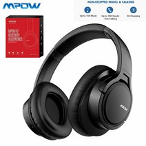 Mpow H7 무선 블루투스 5.0 헤드폰 스테레오 오버 이어 헤드셋 노이즈 캔슬링