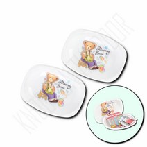 소형 쟁반 접시 2EA 다과접시 디자인접시