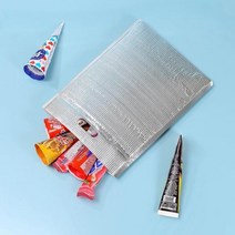 지퍼 손잡이 은박 보냉봉투 15p 캠핑 식품 보온 보냉팩 은박보냉백 은박보온백 보온보냉봉투 보냉보온봉투, 상세페이지 참조