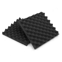 극동씨앤씨 계란판방음재 30T x 500mm 1000mm 검정색(접착), 검정, 3개