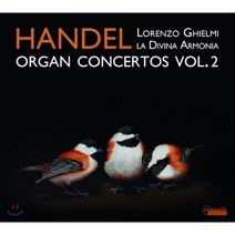 [CD] Lorenzo Ghielmi 헨델: 오르간 협주곡 2집 - 뻐꾸기와 나이팅게일 외 (Handel: Organ Concertos Vol.2 - The...