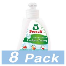 프로쉬 Sauerstoff 세탁 세제 활성 산소 얼룩 제거제 Frosch Aktiv-Sauerstoff 75Ml 8개