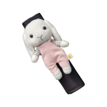 영결무람 귀여운 토끼 안전벨트 커버, 핑크 x 1개