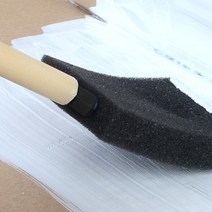 붓자국없는 납작 스펀지붓 흡수력좋은 페인트 바니시붓, 제품선택
