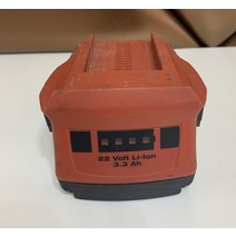 도구(공구) Hilti-전동 공구 리튬 배터리 21.6v 22 / 3.3a 전기 드릴 렌치 중고 제품, 은, 01 은