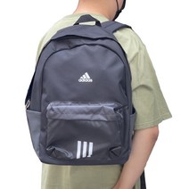 아디다스 클래식 가방 학생 등교 가벼운 패브릭 백팩 블랙 PG3359