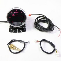 센서 및 OBD 케이블 포함 Defi 게이지 수온 오일 압력 터보 부스트 진공 미터 60mm 7 색 A2, 3.OIL TEMP