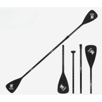 배틀 카약 보트 레프팅 보트 낚시 조립식 더블헤드 싱글헤드 범용 노 패들, D 블루 알루미늄