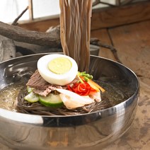 대도식품 웰빙 메밀냉면+사골육수 4인분세트