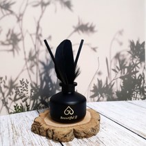 블랙페더 디퓨저100ml 뷰티풀제이제이 고급인테리어 안전한 실내방향제 차량용 머리안아픈, 논슬립패드, 블랙쇼핑백, 04-JJ라임 홀릭