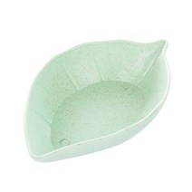요리 Cocina 주방 다목적 조미료 그릇 스낵 접시 소스 접시 양념 겨자 Wheatgrass 그릇 접시 주방 도구, Leaves - Green_CHINA