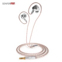 SENFER DT9 1DD Knowles BA 이어폰 하이브리드 Heasets HIFI 스포츠 베이스 귀마개 분리형 케이블 DT6 PRO, 한개옵션0