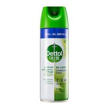 데톨 항균 스프레이 모닝듀 450ml x1개 뿌리는 살균