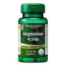 홀랜드앤바렛 마그네슘 30정, 2개