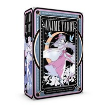 (영문도서) Anime Tarot: A Deck and Guidebook Exploring Archetypes Symbolism and Magic Paperback, S&s/Simon Element, English, 9781982187545
