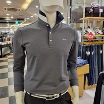 루이까스텔 (고잔 NC) 기본 스트라이프플라켓 배색 요고에리 티셔츠 3MCTS953