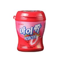 크라운 마이쮸 용기 딸기, 110g, 6개