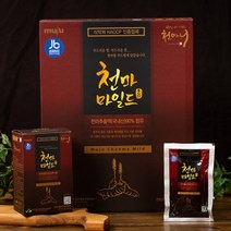 무주덕유산영농조합법인 천마즙 무주 천마 30포10+ 사은품 건강즙 엑기스 원액 파우치 진액 차 즙 특허 토종 생 만100% 활력 기운 기력 항산화 식약처 HACCP 인증 머리 효능, 60포, 80ml