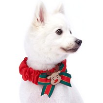 일본직발송 4. Blueberry Pet Festival Fever Christmas Reindeer Dog Collar Cover for Small % 2c Mediu, 5cm x 70cm  Collar Cover ONLY