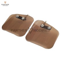 혼다 골드윙 GL1800 F6B 용 연기 오토바이 미러 마운트 윈드 디플렉터 쉴드 케이스 2013 2014 2015 2016, Smoke