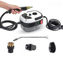 스팀 고압 청소기 차량용 세차기 산업용 업소용 세척기 핸디 분사기 다기능 2500w 고온 김이 나는 에어컨 주방 후드 자동차, 빨간색, 에게