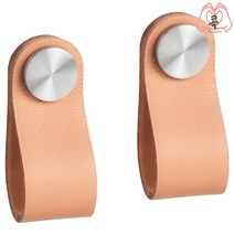 이케아 가구손잡이 외스테르네스 가죽 2개 무두질한 가죽 65mm 문고리 서랍 싱크대 신발장 옷장 수납장 부속