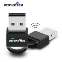 Rocketek CSR 4.0 A2DP 지원 블루투스 어댑터 USB 동글 PC 컴퓨터 스피커 오디오/ps4 컨트롤러/수신기 송신