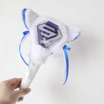응원봉커버 슈퍼주니어 슈주 2 세대 보조 스틱 램프 커버 핸드 램프 플러시 커버 보조 램프 보호 커버 장식 sj 주변 명소, 램프 커버(램프 없음), 검은 색