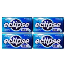 이클립스 페퍼민트향 캔디, 34g, 4개
