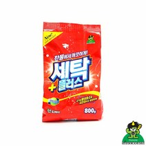 1+1 산도깨비 세탁플러스 가루세제 800g, 4개