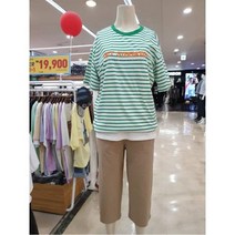 [UGIZ] W몰 남녀공용레터링스트라이프티셔츠 UBTC344-6